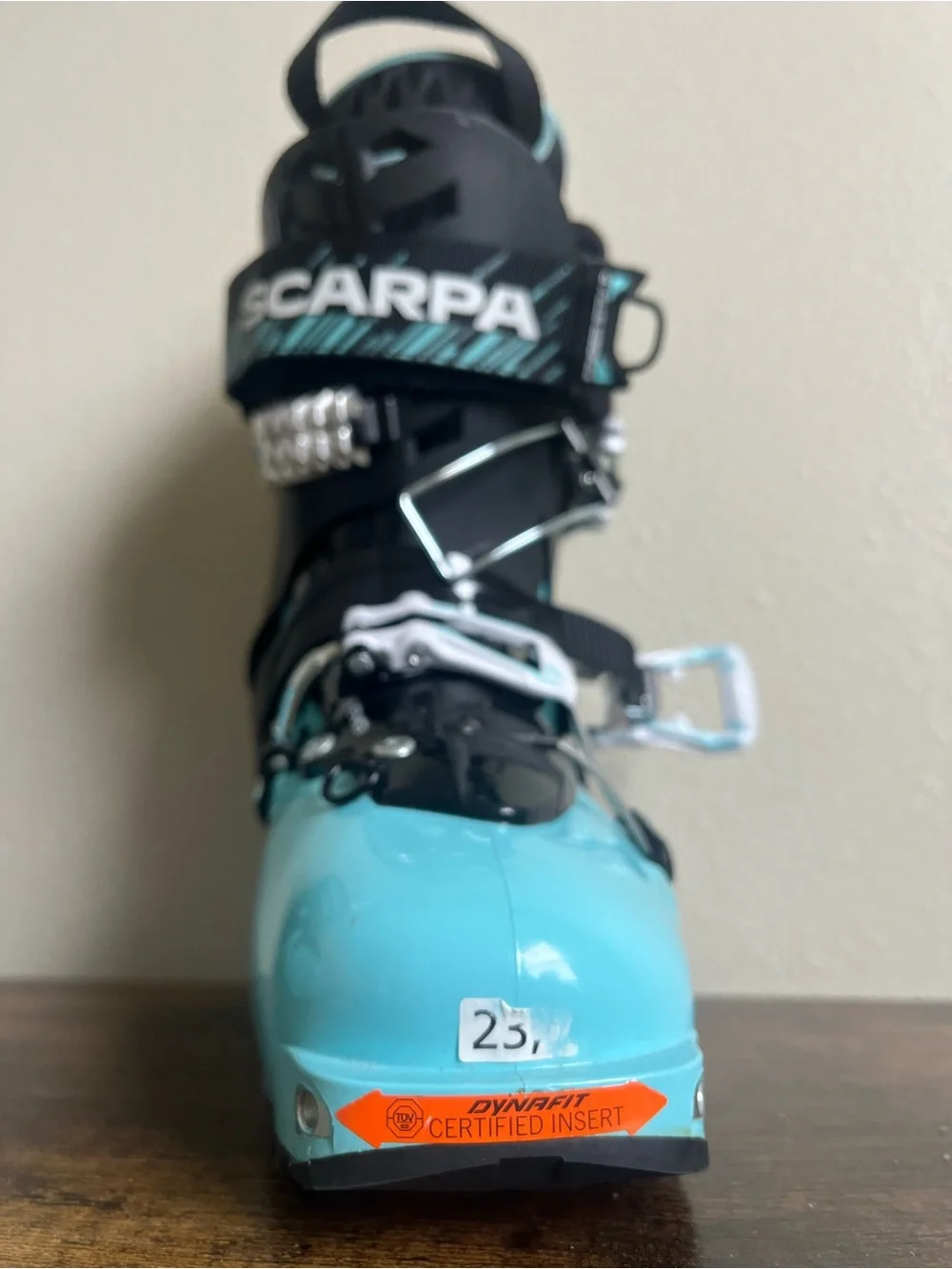 Gea Alpine Touring Boot - 2023 - Women's. Aqua/Black -23.5